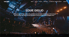 Desktop Screenshot of louiegiglio.com