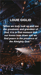 Mobile Screenshot of louiegiglio.com
